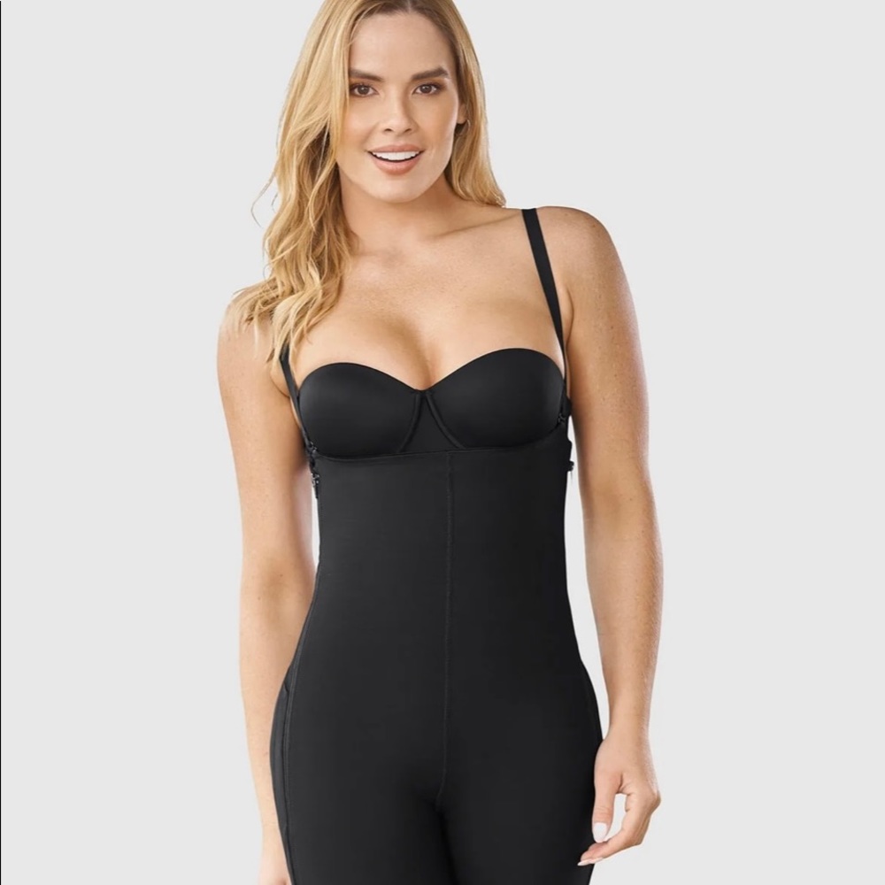 Double Take Open Bust Firm Compression Post-Surgical Body Shaper Size Medium